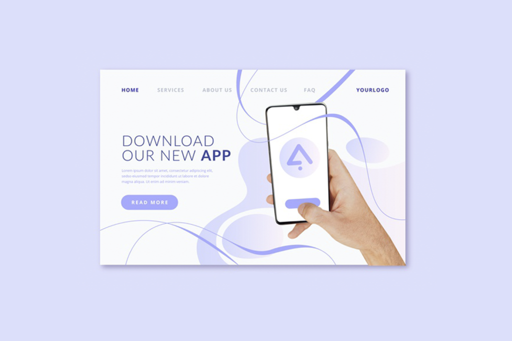 Create a Landing Page for your App